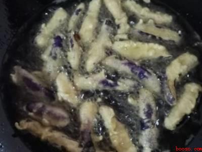 油炸茄子怎样做皮才酥脆