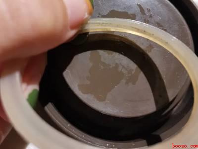 水杯密封圈黑霉擦不掉