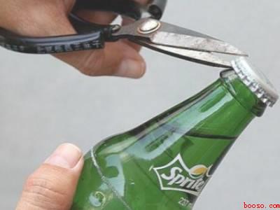 没有开瓶器怎么开瓶盖