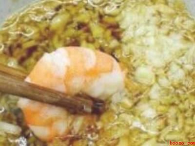 水煮虾蘸料怎么调好吃