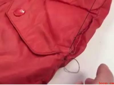 衣服破了一条口怎么补