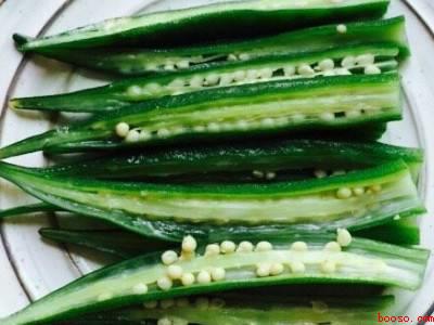 秋葵怎么切