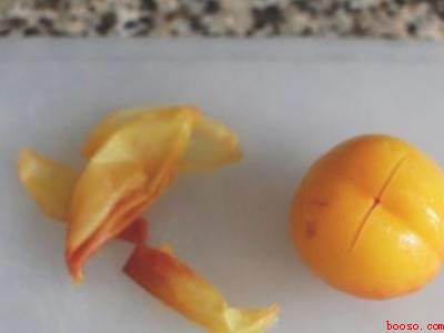 野生小桃子怎么快速去皮