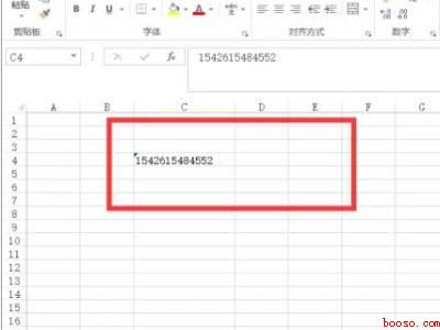 单元格有数字却显示不出来