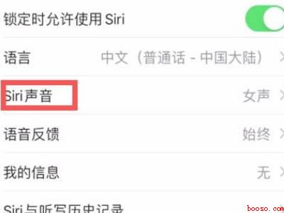 苹果语音控制怎么用中文
