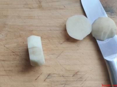 土豆怎么切菱形片