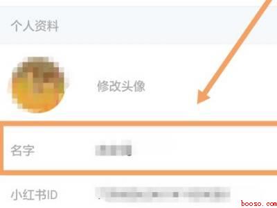 小红书改不了名字（演示机型:Iphone 12）