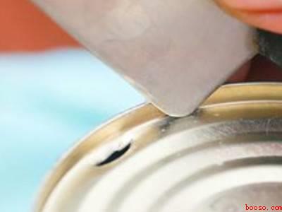 玉米罐头怎么开盖