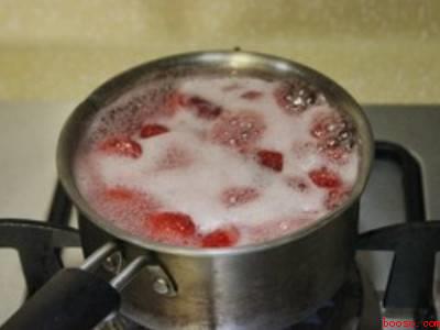 冰糖草莓的糖浆怎么熬