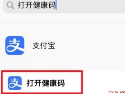 苹果快速打开健康码快捷指令