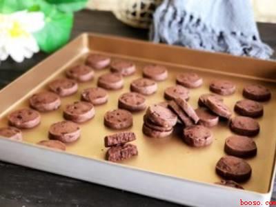 巧克力饼干的做法