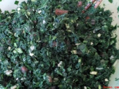 麦蒿馅包子怎么做好吃