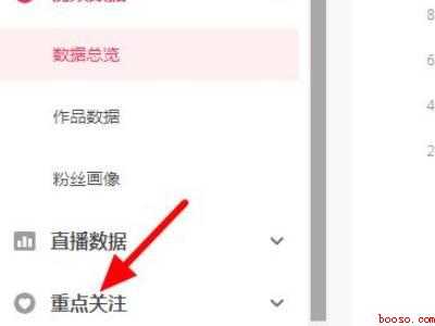 抖音重点关注在哪里
