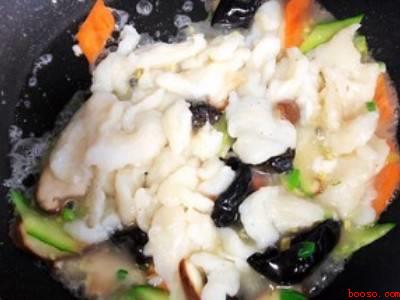 滑溜鱼片的做法