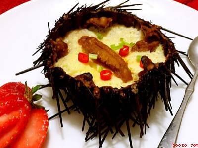 海胆刺身怎么吃