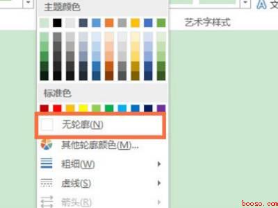 word中文本框怎么设置无边框