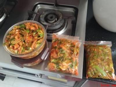 临川菜梗的制作方法