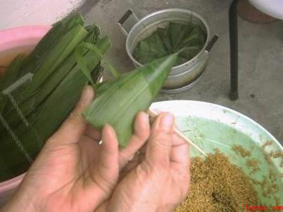 粽子线怎么缠