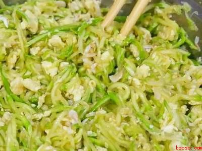 西葫芦素馅怎么调好吃