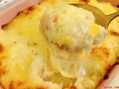 焗土豆泥的做法