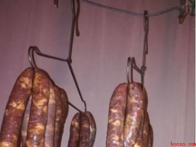 夏天自制香肠怎么晾