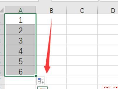 怎么下拉数字递增