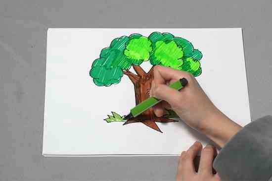 大树简笔画