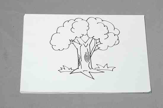 大树简笔画
