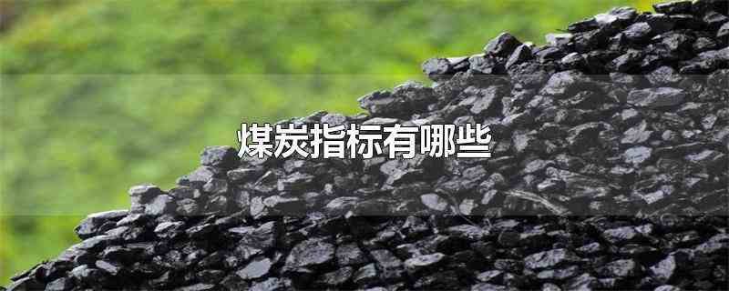 煤炭指标有哪些(煤炭的指标有水分、灰分、挥发份、固定碳、全硫St五个常用指标)