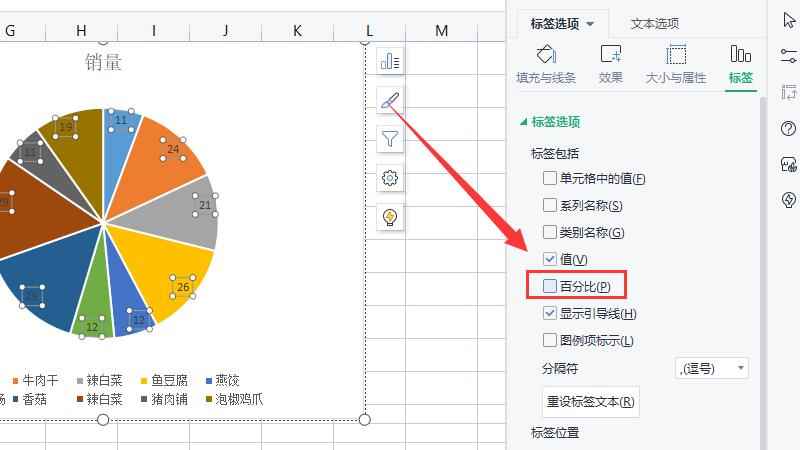 饼状图如何显示数据和百分比(LenovoE580饼状图)