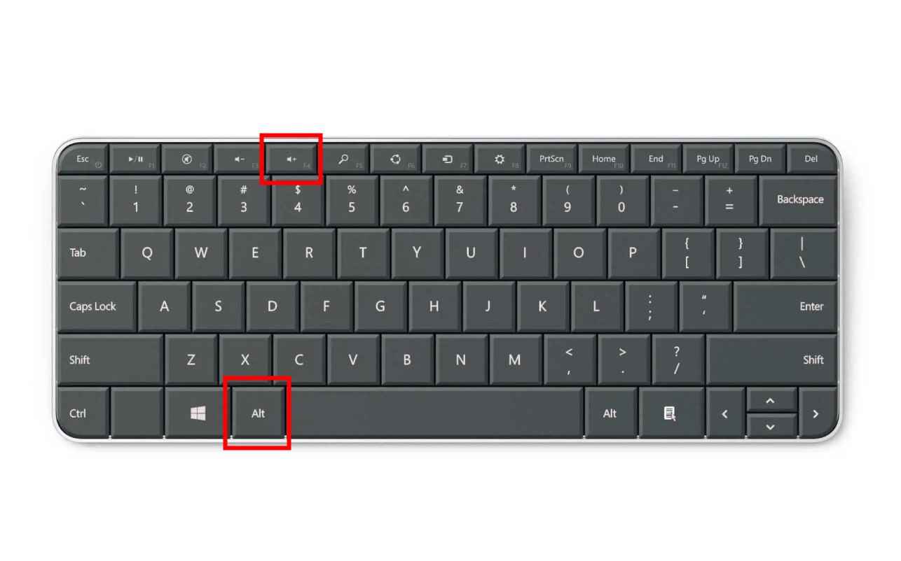 关闭当前窗口快捷键