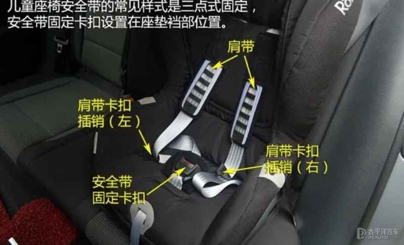安全带绑安全座椅图解,安全带固定的安全座椅安全吗