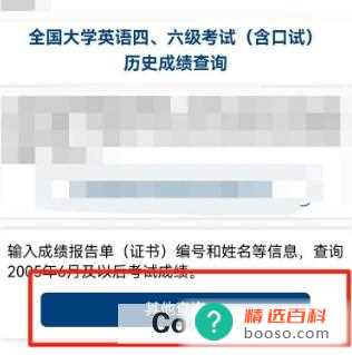 四六级往期成绩如何查询(英语四六级考试成绩查询方式)