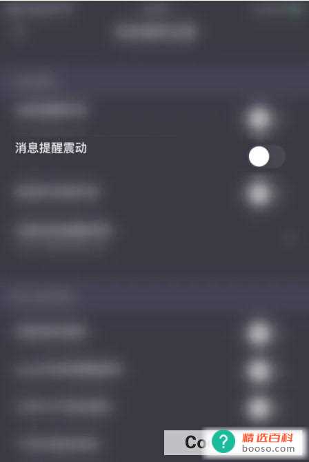 如何开启嗒恋消息提醒震动