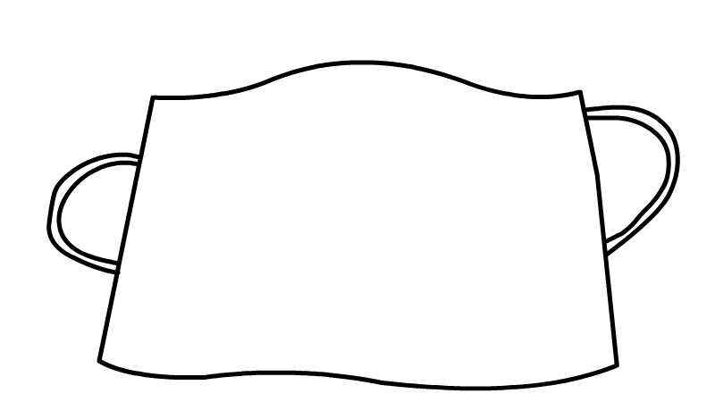 口罩画法简笔画(先画口罩的罩面有哪些)