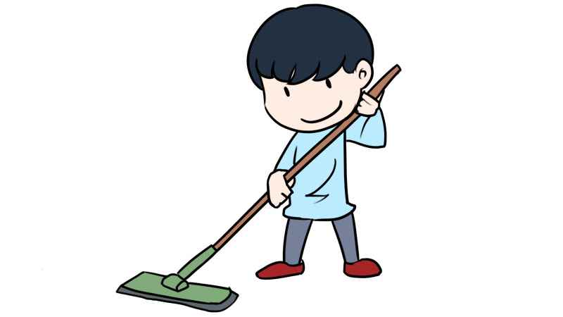 大扫除简笔画(如何画出男孩的头部轮廓)