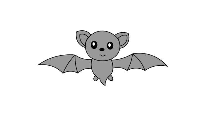 蝙蝠简笔画(画蝙蝠的头是什么意思)