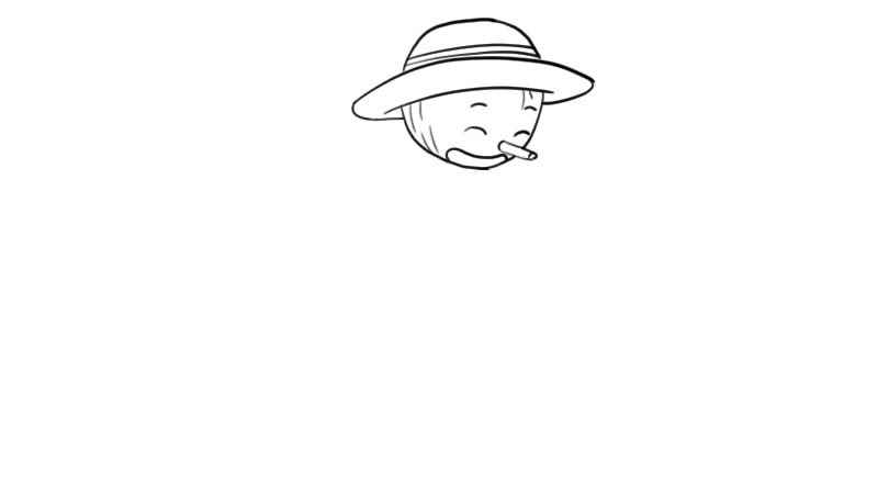 稻草人简笔画怎么画  稻草人简笔画画法