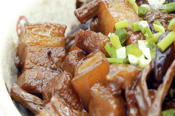 茶树菇烧肉的做法(茶树菇的做法)