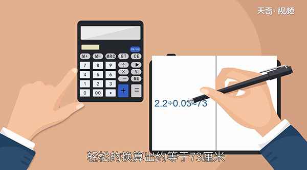 2尺2是多少厘米