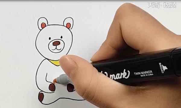 棕熊简笔画(棕熊和棕熊的区别)