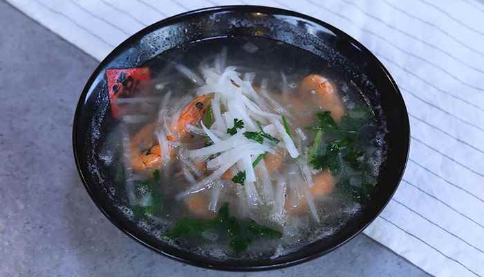 萝卜丝虾汤的做法(萝卜丝怎么做好吃)