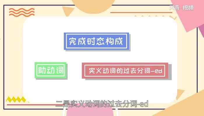 现在完成时的标志是什么(“现在完成时”是过去的动作或状态持续到现在并且已经完成)