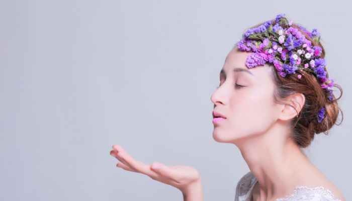 清透韩式新娘妆(高颧骨的新娘妆)