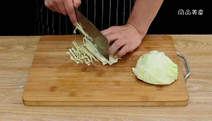 凉拌包菜丝的做法(小葱切葱花做法步骤详解)