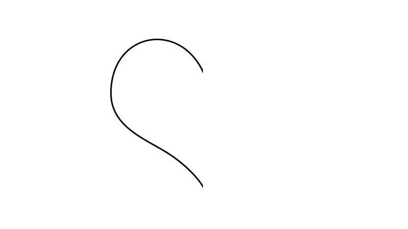 心的简笔画画法(爱心涂上颜色就可以了!)