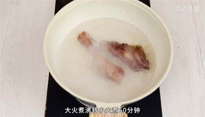 砧板肉怎么做(腊肉400克腊肉做法步骤)