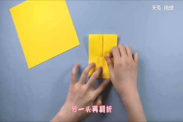 坦克怎么折(多余纸张卷)