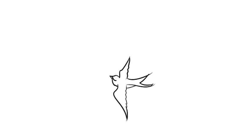 春天简笔画(小燕子怎么搭配才好看)