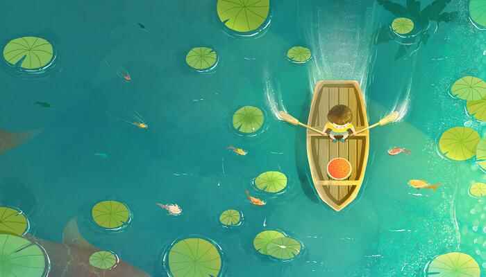 池上古诗中解是什么意思(池上古诗的意思和解释)